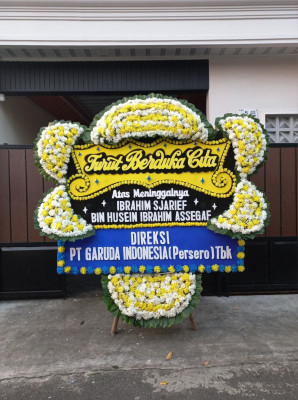 Papan Bunga Duka di Pangampelan